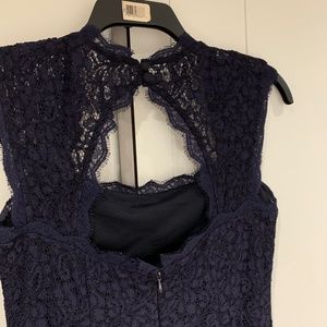 Lace Navy Blue evening/prom dress